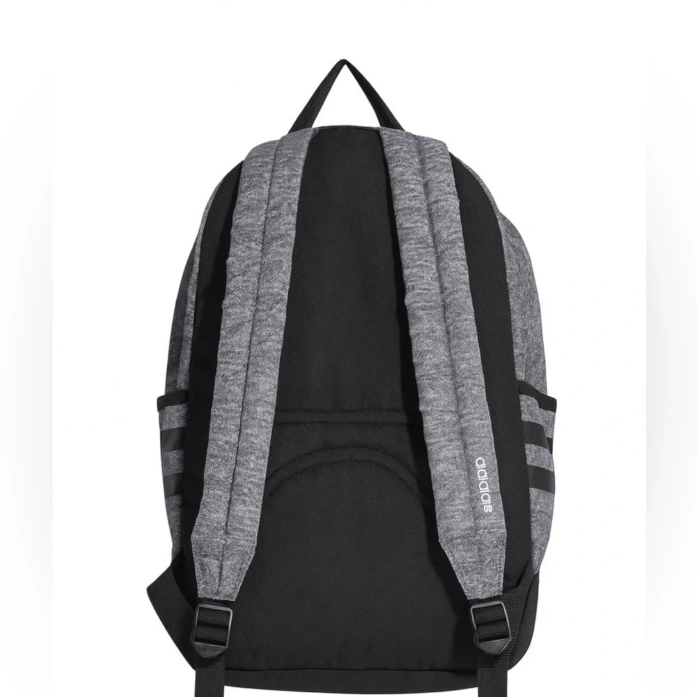 Adidas Travel Backpack – Fits 16” Laptop, Black Casual Bookbag